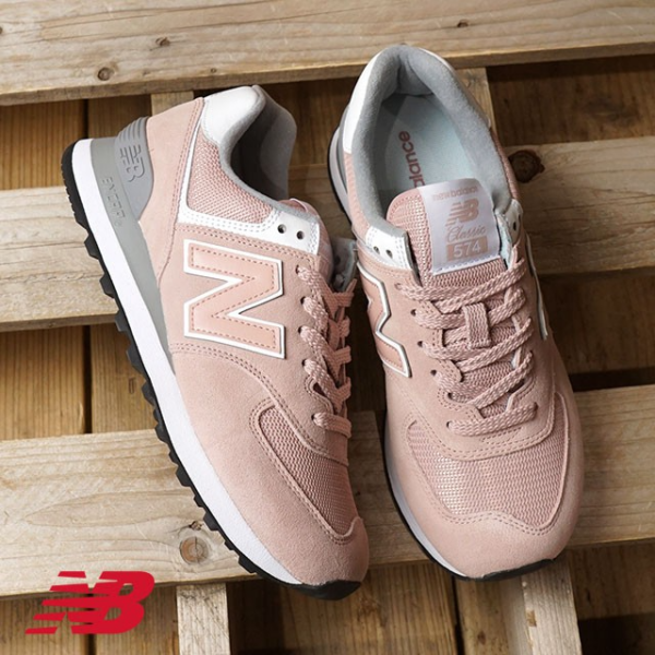 Giày New Balance Wmns 574 'Rose Pink' WL574UNC - Ảnh 5