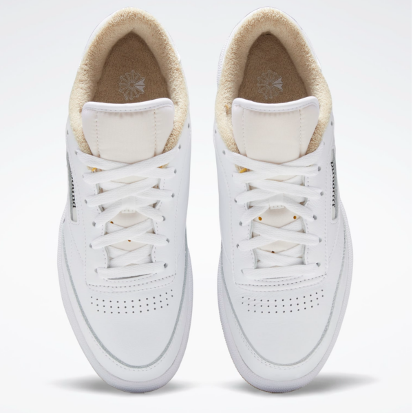 Giày Reebok JJJJound x Club C 85 'White Gum' FY6066 - Ảnh 4