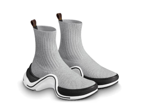 Giày Louis Vutton Archlight Instant Socks Grey 1A5C17 - Ảnh 2