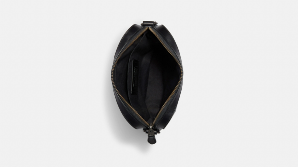 Tui Coach Houston Flight Bag In Signature Leather 'Black' 4009-QB
