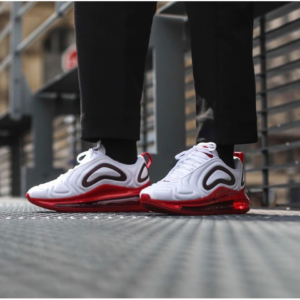 Alternative view of Giày Nike Wmns Air Max 720 'White Red' CD2047-100
