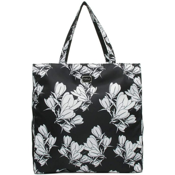Túi Furla Magnolia Print Digit Tote 'Toni Nero' 1055640-BADU-W56-TON - Ảnh 5
