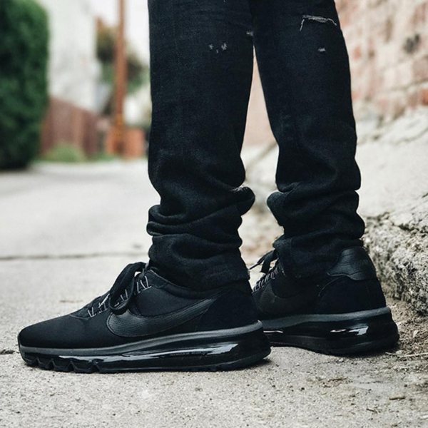 Giày Nike Fragment Design x Air Max LD-Zero 'Triple Black' 885893-001 - Ảnh 2