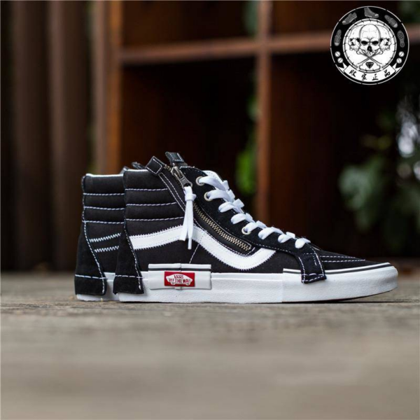 Giày Vans Sk8-Hi Reissue CAP 'Black' VN0A3WM16BT1 - Ảnh 5