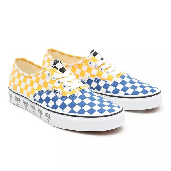 Giày Vans Authentic 'Sidewall Palm Tree Checkerboard' VN0A348A40P - Ảnh 4