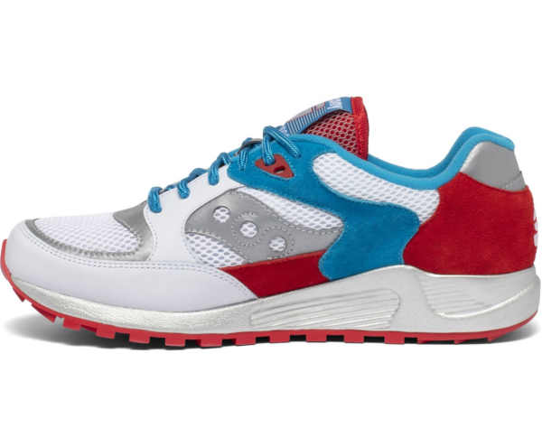 Giày Saucony Kieran Jazz 4000 'White Red Blue' S70531-3 - Ảnh 3