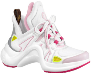 Giày Louis Vuitton Archlight White Pink 1A9511