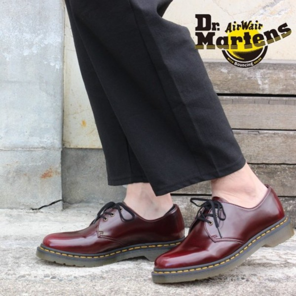 Giày Dr. Martens Vegan 1461 Cherry Red 14046601 - Ảnh 6