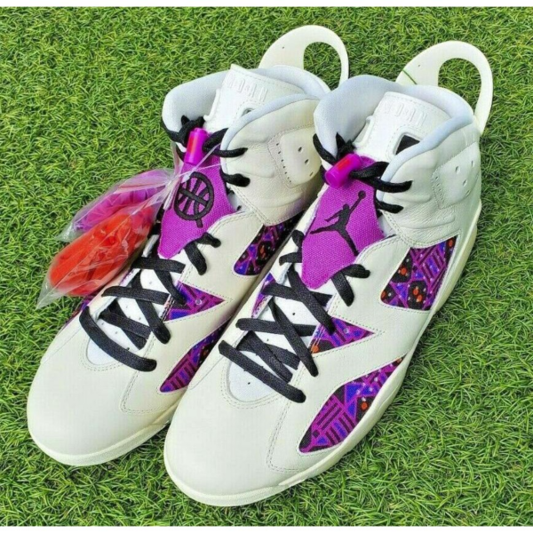 Giày Nike Jordan 6 Retro 'Quai 54 Purple' CZ4152-101 - Ảnh 3