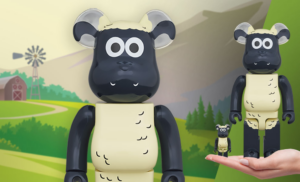 Alternative view of Mô Hình Bearbrick Shaun The Sheep FW21