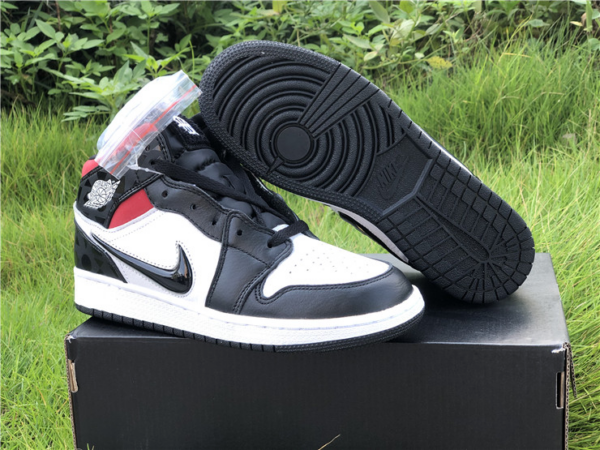 Giày Nike Air Jordan 1 Mid 'Quai 54' CJ9219-001 - Ảnh 6