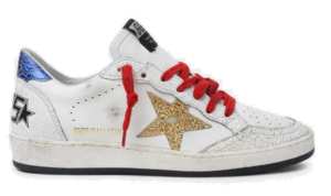 Giày Golden Goose Ball Star 'Gold Star Blue Heel' G36WS592-A72