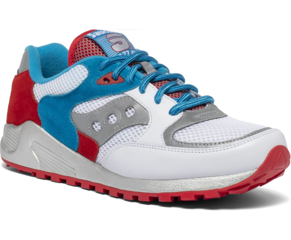 Giày Saucony Kieran Jazz 4000 'White Red Blue' S70531-3 - Ảnh 2