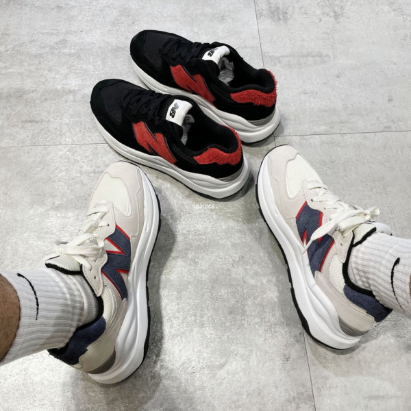 Giày New Balance 5740 'White Navy' M5740MA1 - Ảnh 2