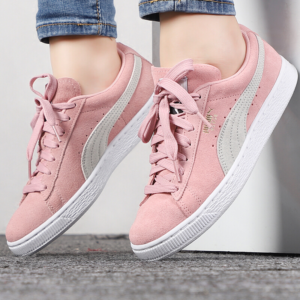 Alternative view of Giày Puma Suede Classic Wmns 'Pink' 355462-91