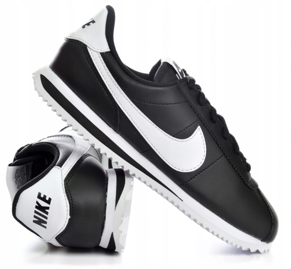 Giày Nike Cortez Basic SL GS 'Black' 904764-001 - Ảnh 9