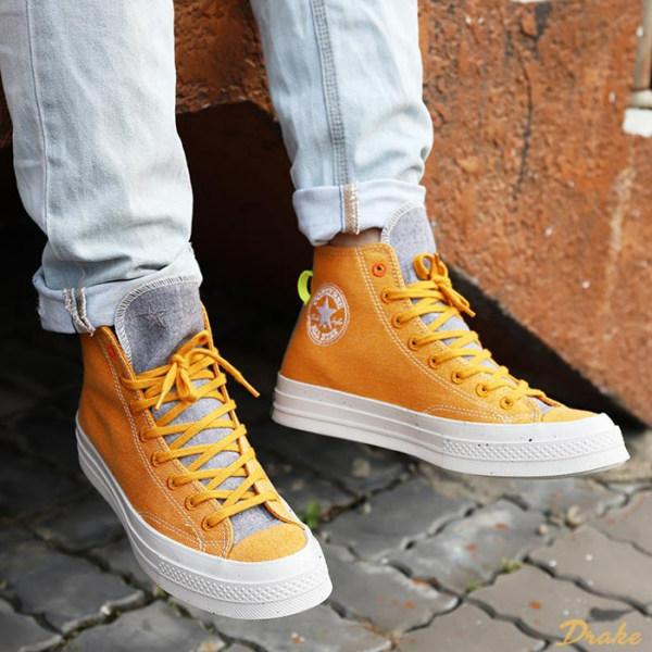Giày Converse Chuck 70 Renew High 'Safron Yellow' 168615C - Ảnh 4