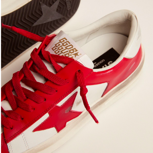 Giày Golden Goose Stardan 'Red' GMF00128-F002186-10350 - Ảnh 3