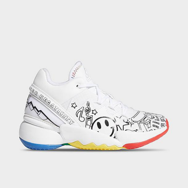 Giày Adidas D.O.N. Issue #2 Little 'Determination Over Negativity' G57972 - Ảnh 4
