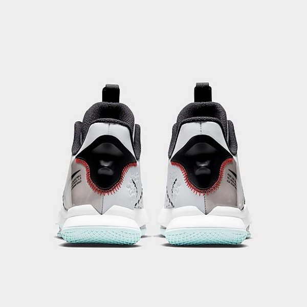 Giày Nike LeBron Witness 5 'Pure Platinum Light Dew' CQ9380-006 - Ảnh 4