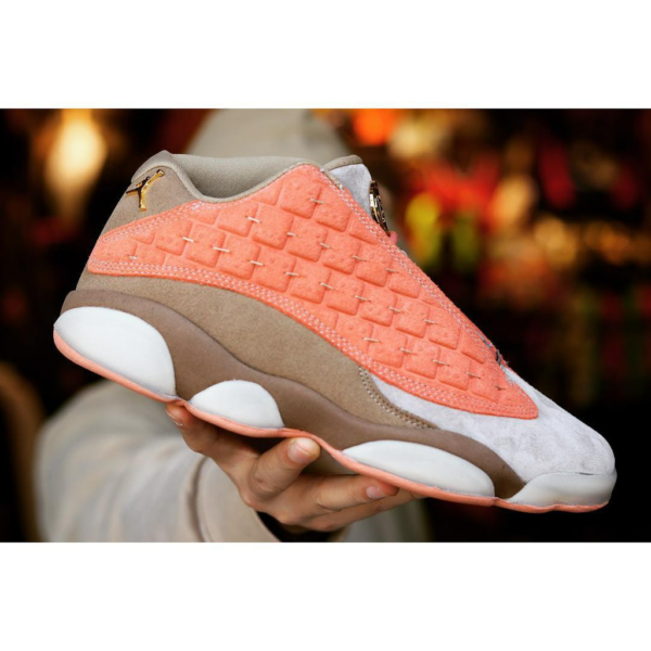 Giày Nike CLOT x Air Jordan 13 Retro Low NRG 'Terracotta' AT3102-200 - Ảnh 5