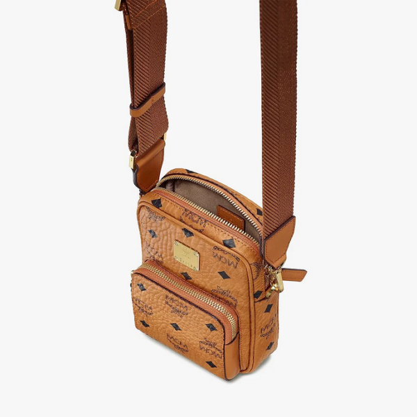 Túi MCM Tech Crossbody Visetos Cognac MMRASVI02CO001 - Ảnh 5