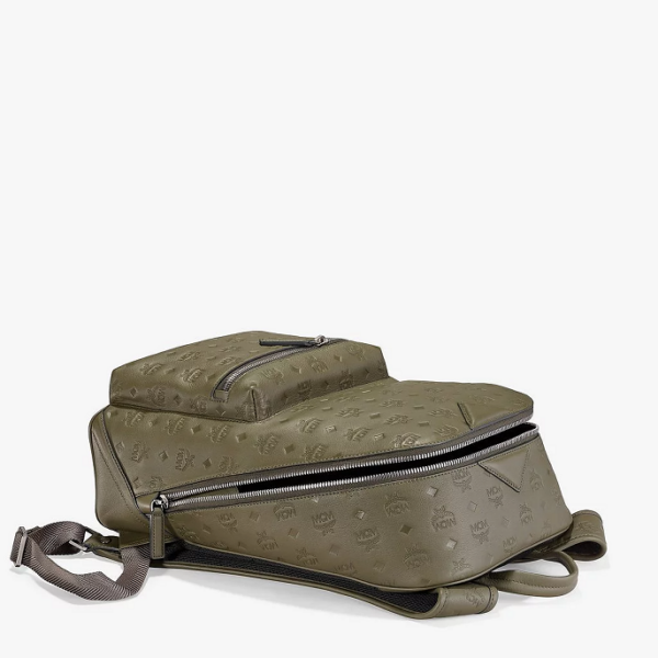 Túi MCM Neo Duke Backpack Dark Green MMKASDK01JH001 - Ảnh 5