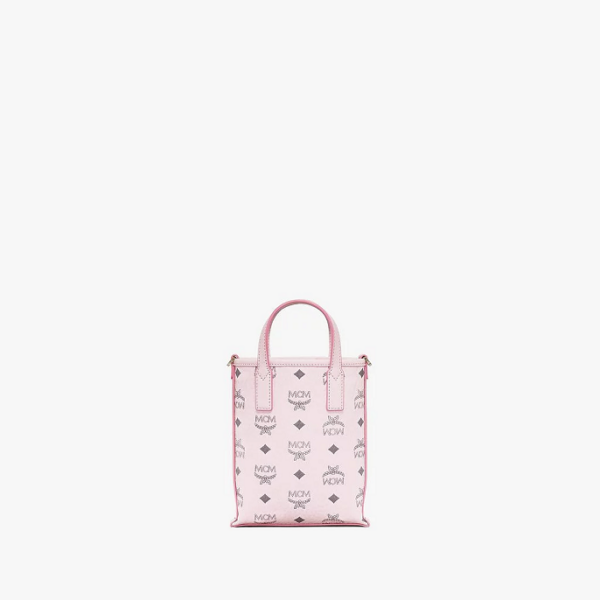 Túi MCM Essential Crossbody Bag Visetos Pink MWRAASE03QH001 - Ảnh 5