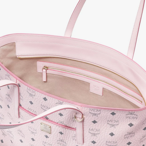 Túi MCM Anya Shopper Visetos 'Pink' MWP9AVI61QH001 - Ảnh 5