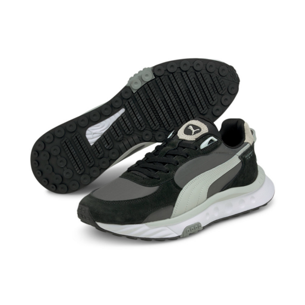 Giày Puma Wild Rider Rollin 'Black Castlerock' 381517-02 - Ảnh 3