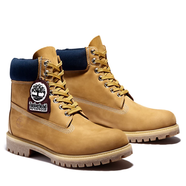 Giày Timberland Premium 6 Inch Boot in 'Yellow Navy' A2DVF231 - Ảnh 2