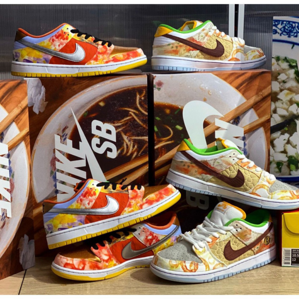 Giày Nike Jason Deng x Dunk Low Pro SB 'Street Hawker' CV1628-800 - Ảnh 6