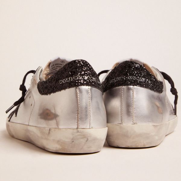 Giày Golden Goose Superstar 'Silver Glitter' GWF00101-F001003-60246 - Ảnh 3