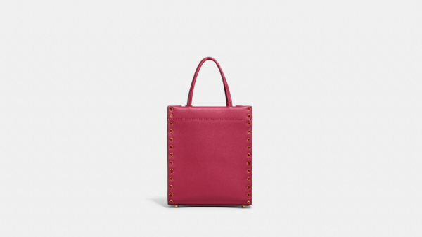 Tui Coach Mini Cashin Tote Crystal Rivets 'Hyacinth' CE729-B4BH1