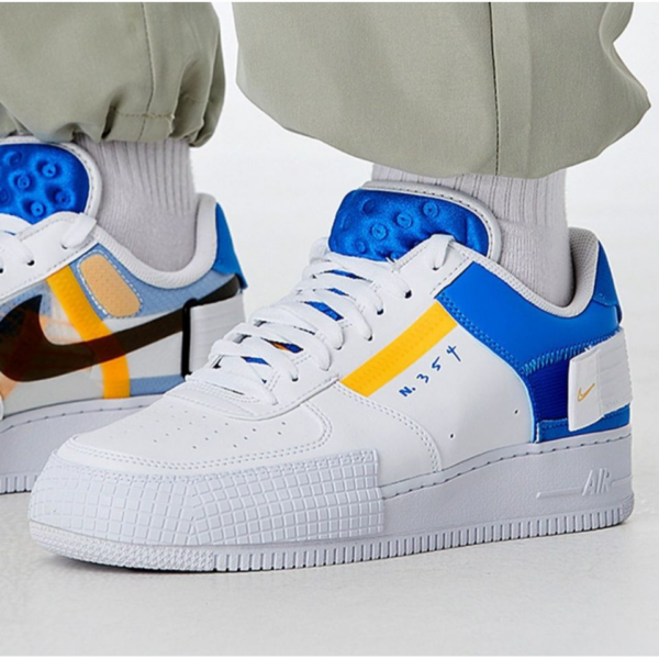 Giày Nike Air Force 1 Type 'Photo Blue' CK6923-101 - Ảnh 2