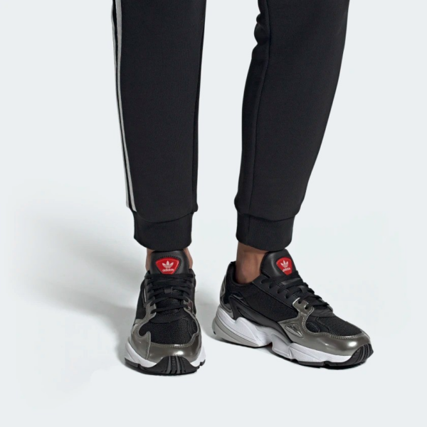 Giày Adidas Falcon Black Silver G54691 - Ảnh 3