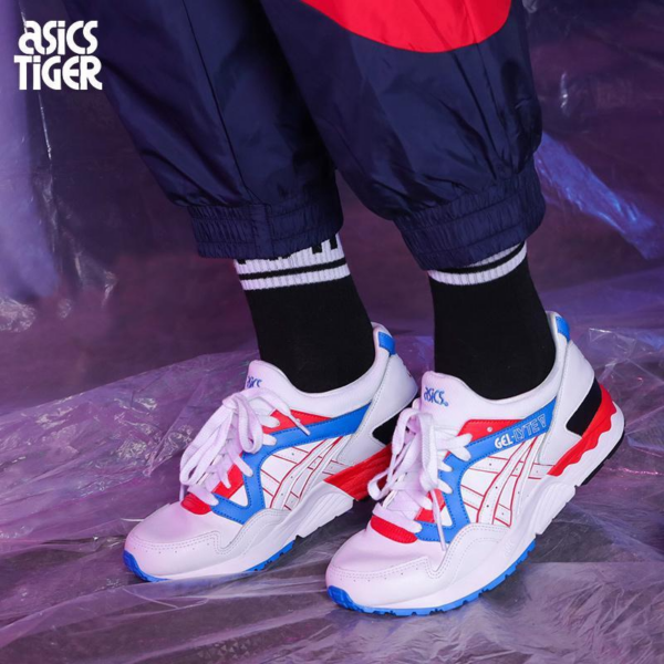 Giày Asics Gel-Lyte V 'White Blue Red' 1193A170-100 - Ảnh 2