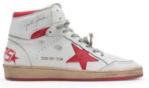 Giày Golden Goose Sky Star High 'White Red' GMF00230-F002190-10350