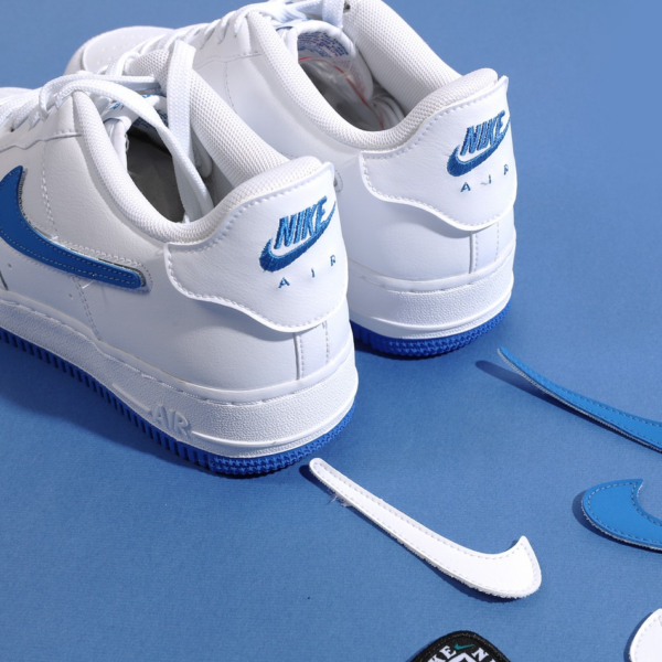Giày Nike Air Force 1-1 GS 'White Royal Blue' DB4545-105 - Ảnh 5