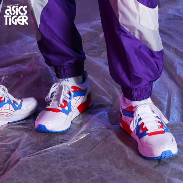 Giày Asics Gel-Lyte V 'White Blue Red' 1193A170-100 - Ảnh 3