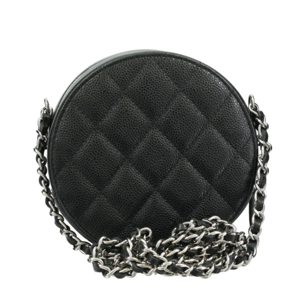 Túi Chanel Mini Bag On Chain Black AP0245-B03847-C3906 - Ảnh 3