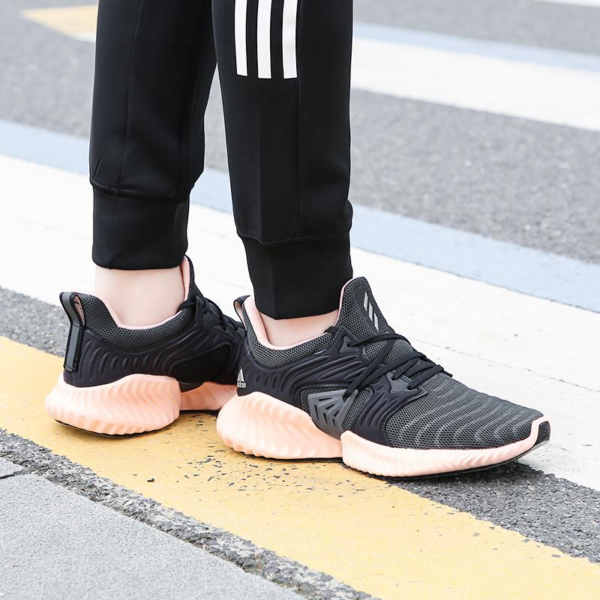 Giày Adidas Alphabounce Instinc 'Cblack Plamet Glopnk' F33937 - Ảnh 2