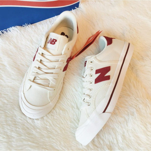 Giày New Balance Pro Court White Red PROCTNE - Ảnh 3
