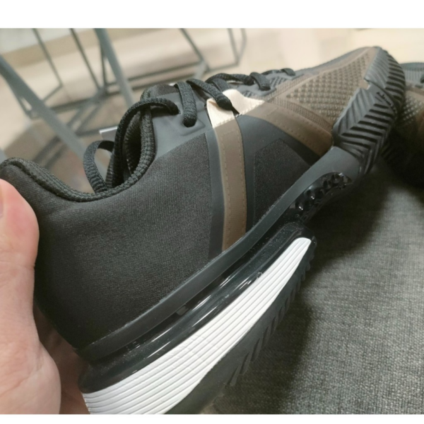 Giày Tennis Adidas Solematch Bounce 'Black White' EF0570 - Ảnh 6