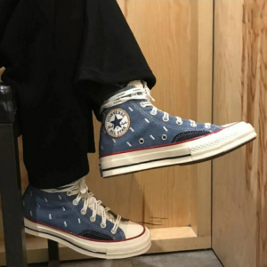 Alternative view of Giày Converse Chuck 70 High 'Indigo Boro' 171064C