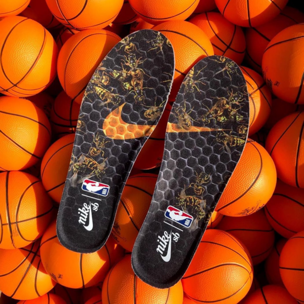 Giày Nike Black Sheep x Dunk High SB 'Black Hornet' BQ6827-001 - Ảnh 5
