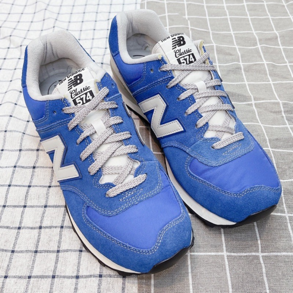 Giày New Balance 574 Lifestyle Blue ML574VNR - Ảnh 3