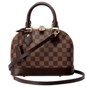 Túi Louis Vuitton Alma BB Damier Ebène Canvas Handbags N41221
