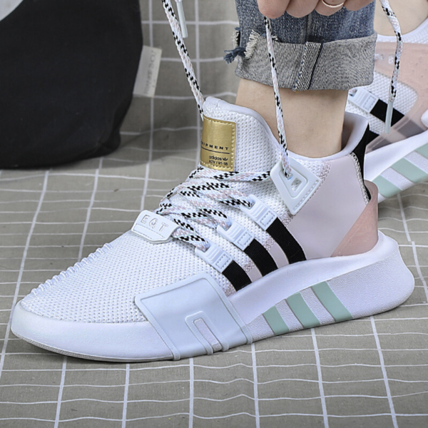 Giày Adidas EQT Bask ADV Brooklyn 'White Pink Black Gold' EE5043 - Ảnh 4