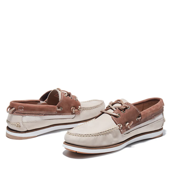 Giày Timberland Atlantis Break Boat Shoe for Men in Beige A2QGX269 - Ảnh 3